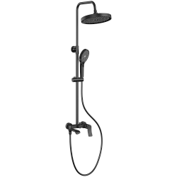 Душевая система, черный, HB24553-7