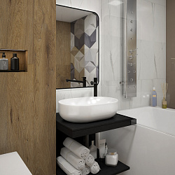 Corpa Nera Viotti/Виотти  48 раковина накладная, artceramic, белый