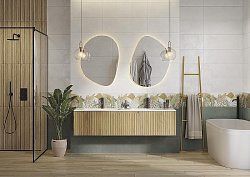 Зеркало ECLIPSE smart  76*90 с подсветкой органик
