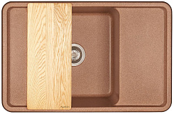 Мойка кухонная БЕЛЛИС 78 терракотовый