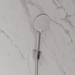 Держатель для лейки, хром матовый, IDDIS, 080BC00i53