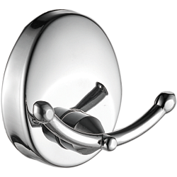 Крючок двойной, хром HB1605-2