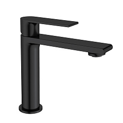 Смеситель для раковины Vogue VBF-1V1MB однорычажный, черный, , шт