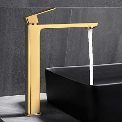 Смеситель для раковины Next VBF-1N2BG однорычажный, брашированное золото, , шт