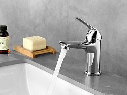 ВЫВОД plus ADVANCE Смеситель для раковины, монолитный, латунь/хром, LM1231C