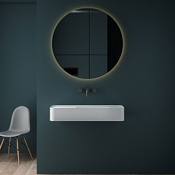 Раковина из искусственного камня Vincea VWB-6S480MW, 800*400*150, подвесная, цвет белый матовый, , ш