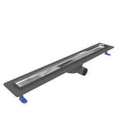 Corpa Nera Salieri/Сальери душевой трап 80 см под плитку с гидрозатвором