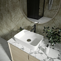 Corpa Nera Grossi/Гросси 50 раковина накладная, белый матовый