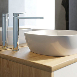 ВЫВОД Смеситель для настольного умывальника, Bridge, IDDIS, BRDSB01i01