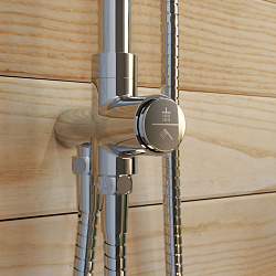 Душевой гарнитур с верхней лейкой, IDDIS, SpaHome, SPA3F0Ci76