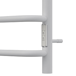 Полотенцесушитель электрический Point Сатурн PN90858W П8 500x800 диммер справа, белый