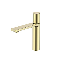 Смеситель для раковины Vogue VBF-4V3BG, брашированное золото, , шт