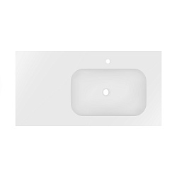 Раковина Elise VCB-4EL100MW-R, Corian правая, цвет белый матовый, , шт