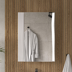 ВЫВОД Шкаф зеркальный Lotty LED 60, правый, латте