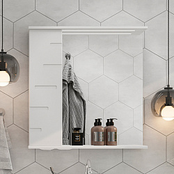 Зеркало-шкаф Joli 70 левое (белый)