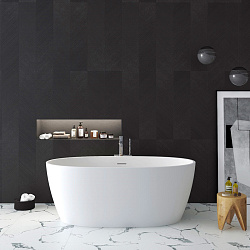 Corpa Nera Bosso/Боссо ванна акриловая отдельностоящая 170х76х58, белый матовый