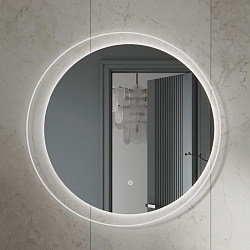 Зеркало с подсветкой ELEGANTE D80, мэйджик