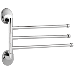 Держатель для полотенец, тройной, поворотный 400 мм, хром HB1613