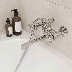 Смеситель для ванны, Duplex, Milardo, DUPSB02M02