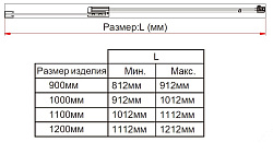 Душевая дверь Extra VDP-1E9010CGB, 900/1000, черный, стекло тонированное, , шт