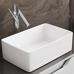 Corpa Nera Grossi/Гросси 38 раковина накладная узкая,artceramic, белый