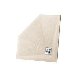 Поддон для душа из искусственного камня VST-4SP9090C, 900*900*25, бежевый, , шт