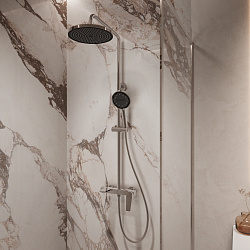 Душевая стойка Puro VSFS-5P1CH с изливом, хром, , шт