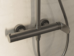 Душевая стойка Rondo VSFS-1R0GM без излива, вороненая сталь, , шт