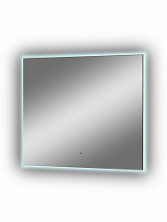 Зеркало "Trezhe Led" 800х700 с бесконтактным сенсором, холодная подсветка