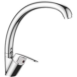 Смеситель для кухни, латунь, хром HB4116