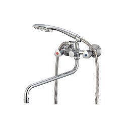 Смеситель для ванны с длинным изливом, Tring, Milardo, TRISB02M10