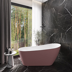 Corpa Nera Viotti/Виотти ванна акриловая отдельностоящая 170х74х75, зеленый матовый