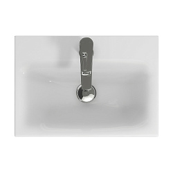 Раковина встраиваемая MODUO 50 SLIM, 1 отв., белый, Сорт1