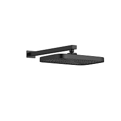 Верхний душ с держателем VSHD-41CMB, черный, , шт