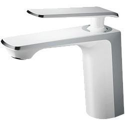 Смеситель для раковины, латунь, белый/хром HB10548-8