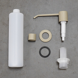 "EXPERT" LM8201 дозатор для моющих средств,врезной, цвет: бежевый