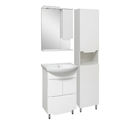 Зеркальный шкаф/прав/с/с/белый(55см) Viktoria/AQUA DE MARCO