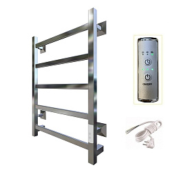 Aringa Порто полотенцесушитель лесенка электрический 60*50, хром, AR03056CH