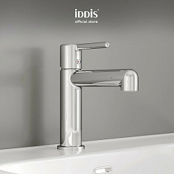 Cмеситель для умывальника, хром, Aiger, IDDIS, AIGSB00i01