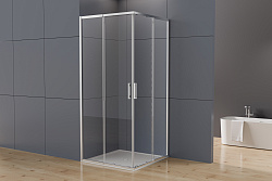 Душевой уголок Rapid-N VSS-3RN1012E10CL, (900-1000)x(1100-1200), хром, стекло прозрачное, , шт