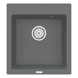 Мойка кухонная Point Моко 47 PN3006AL, серый