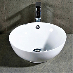 Corpa Nera Viola/Виола  40 раковина накладная, белый