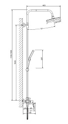 Душевая система, B24715