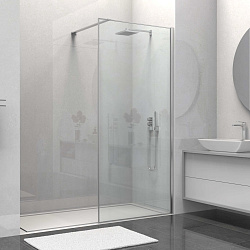 Душевая перегородка Walk-In VSW-1HS800CL, 800*2000, хром, стекло прозрачное, , шт