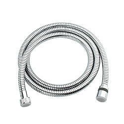 Шланг душевой растяжной от 1.5 до 2 м, без перекручивания (Turn-Free),  латунь/хром, блистер