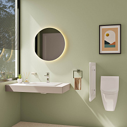 Root Round Смеситель для раковины, цвет хром