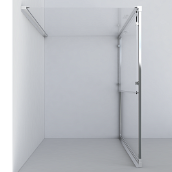 Душевой уголок Garda VSR-1G9013CL, 1300*900, хром, стекло прозрачное, , шт