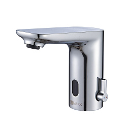 PROJECT Смеситель для раковины бесконтактный (сенсорный) с ручной регул.темп.воды, латунь/хром