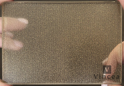 Душевая перегородка Волк-Ин (Walk-In) VSW-1HP900GWBG, 900*2000, брашированное золото, стекло лам. с 