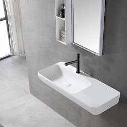 Смеситель для раковины Groove VBF-4G1MB, черный, , шт